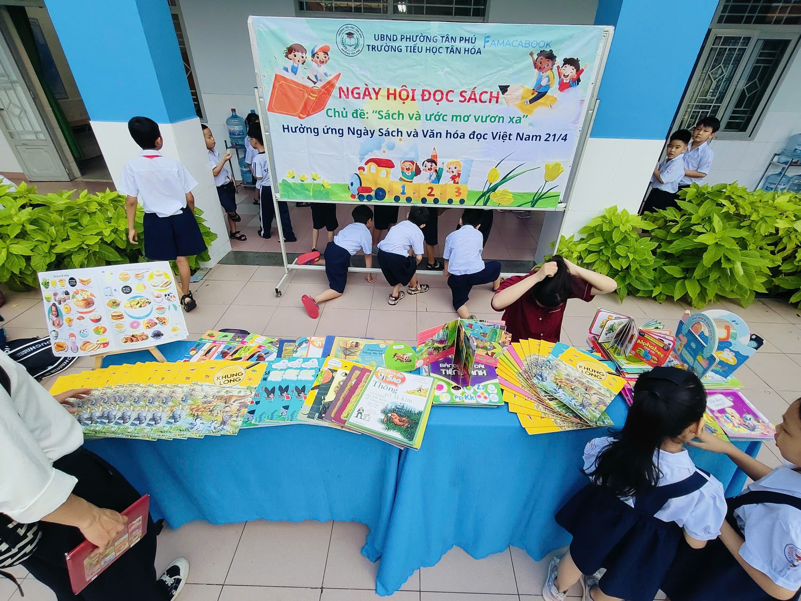Books presented through accessible and engaging themes - Tan Hoa Primary School