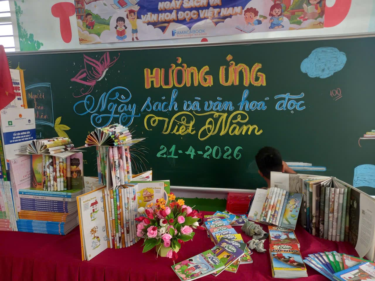 Schools provide the space; Famaca takes care of the rest.